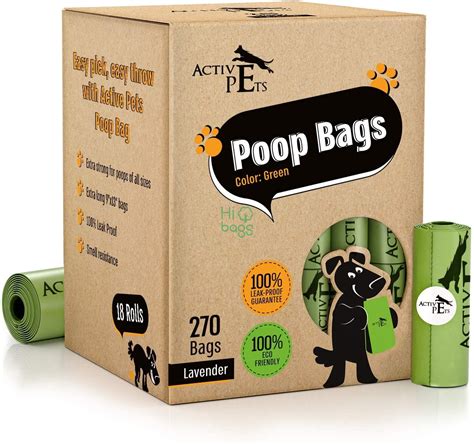 eco friendly poop bags dogs.